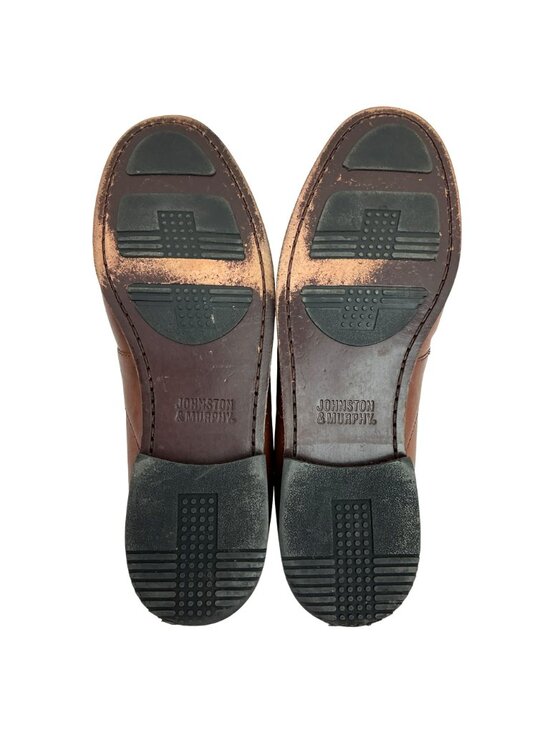 Johnston & Murphy Aragon ll Kiltie Tassel Leather Loafers Mens 10M Brown Classic main image 10